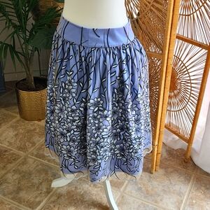 Eliza J lace party skirt, size 8.